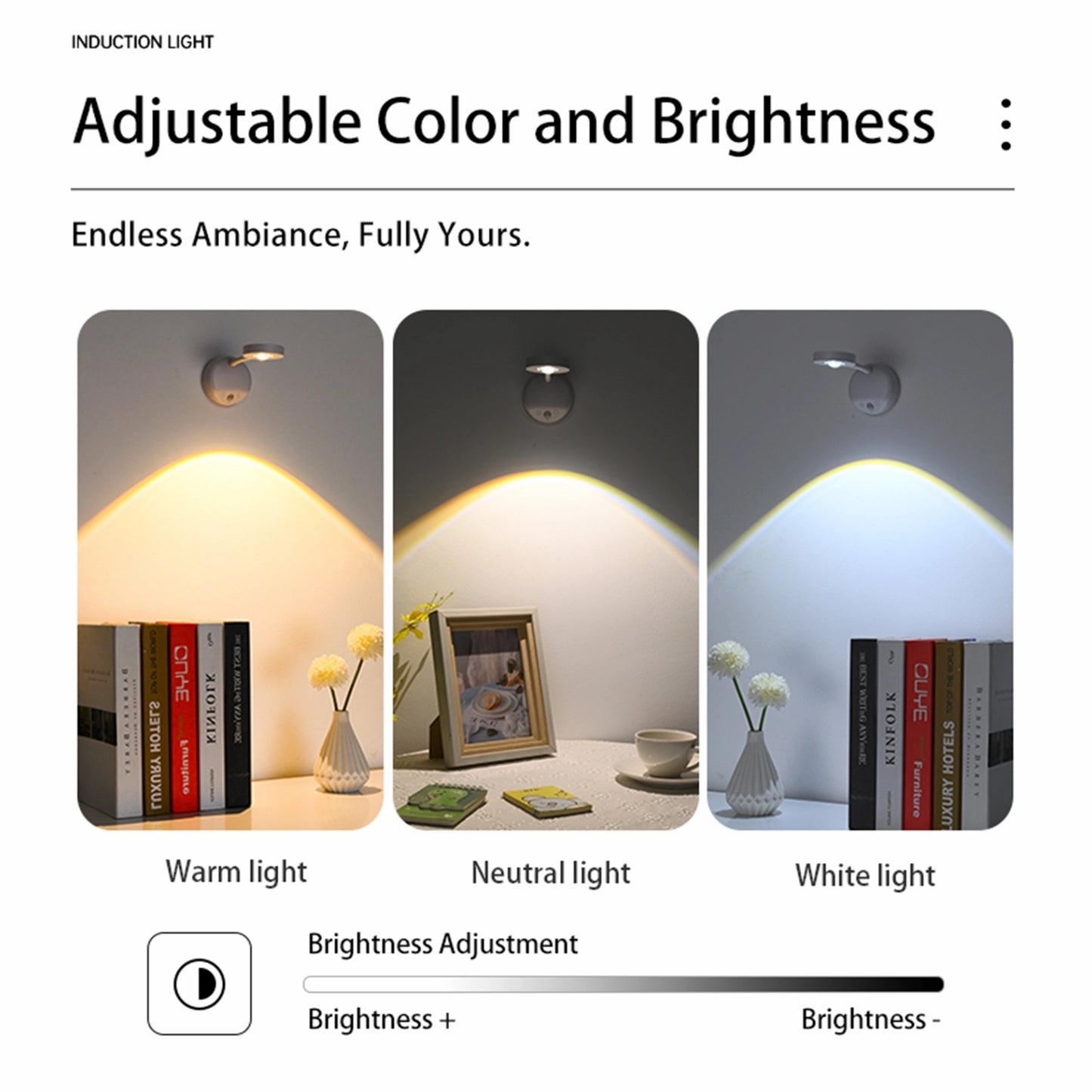 Cordless Art Picture Light | Motion Sensor Night Light for Wall & Cabinet(2 Pack)